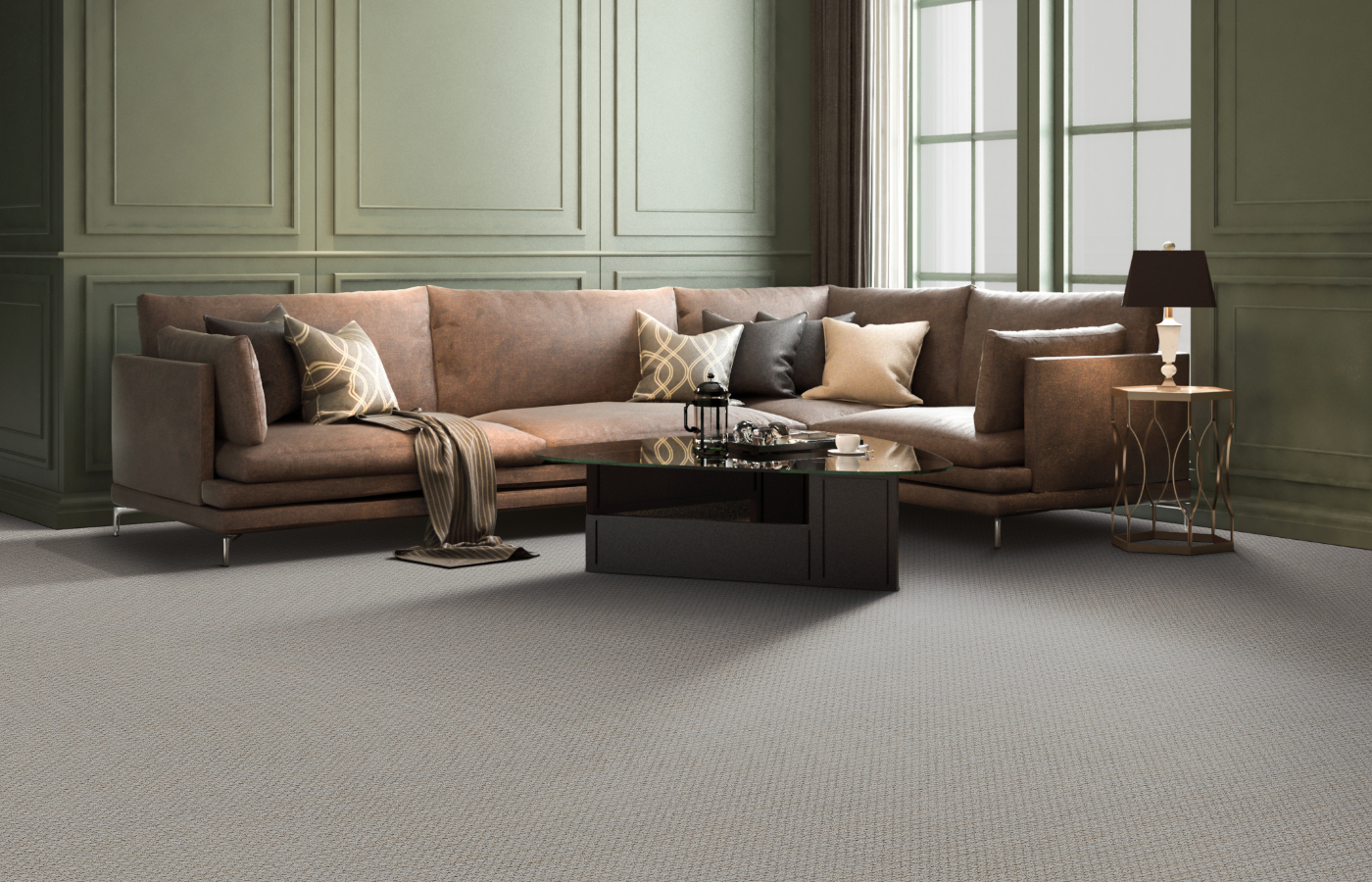 commercial carpet flooring installation